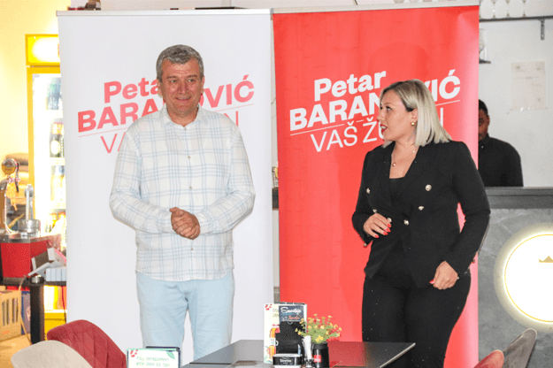 Baranović i Perić u Kninu predstavili program i plan za preuzimanje županije