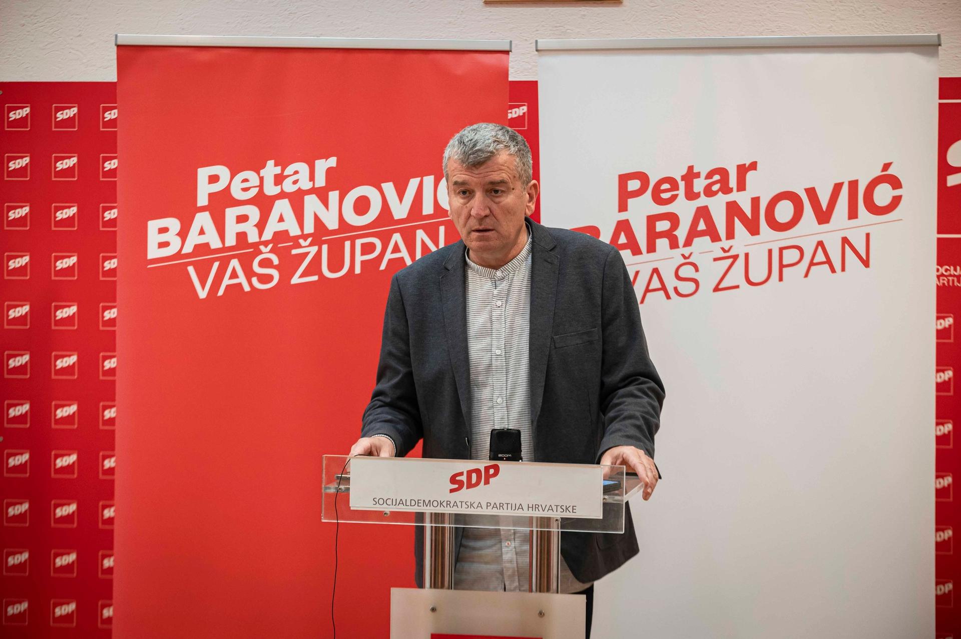 Petar Baranović: 'Prva crta obrane od spalionice past će povratkom HDZ-a na županijsku vlast'