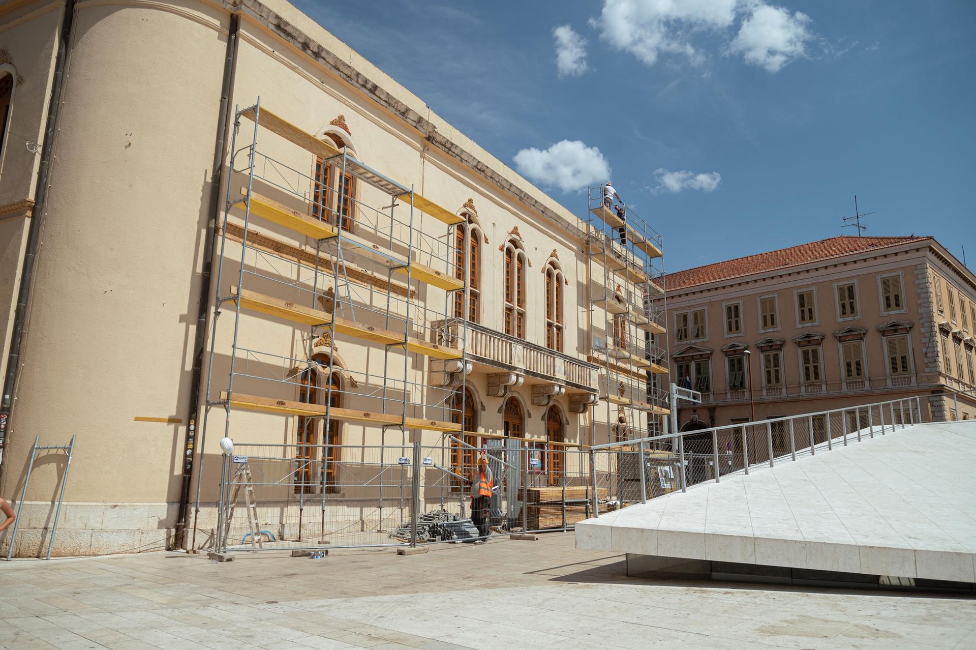  Privremena regulacija prometa zbog sanacije zgrade HNK u Šibeniku