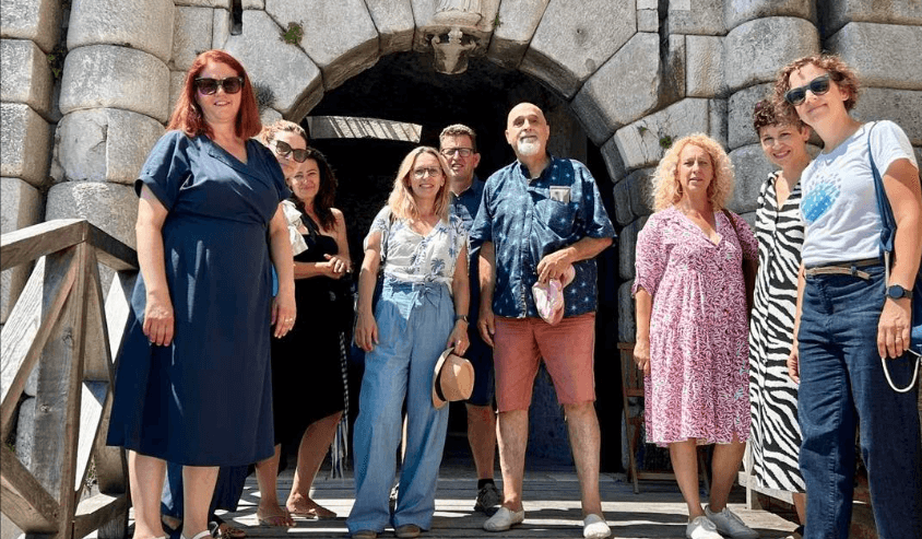 Tvrđavu sv. Nikole posjetio Nicolas Faucherre koji je bio tima za  njezino uvrštenje na UNESCO-ov popis