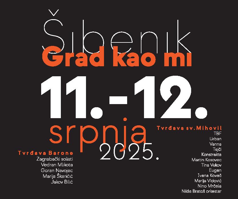 Šibenik, Grad kao mi