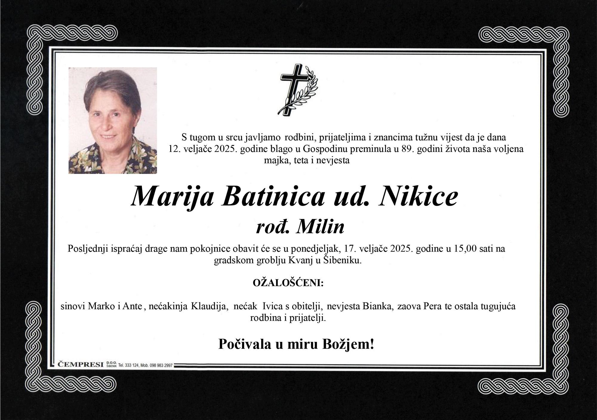 Marija Batinica