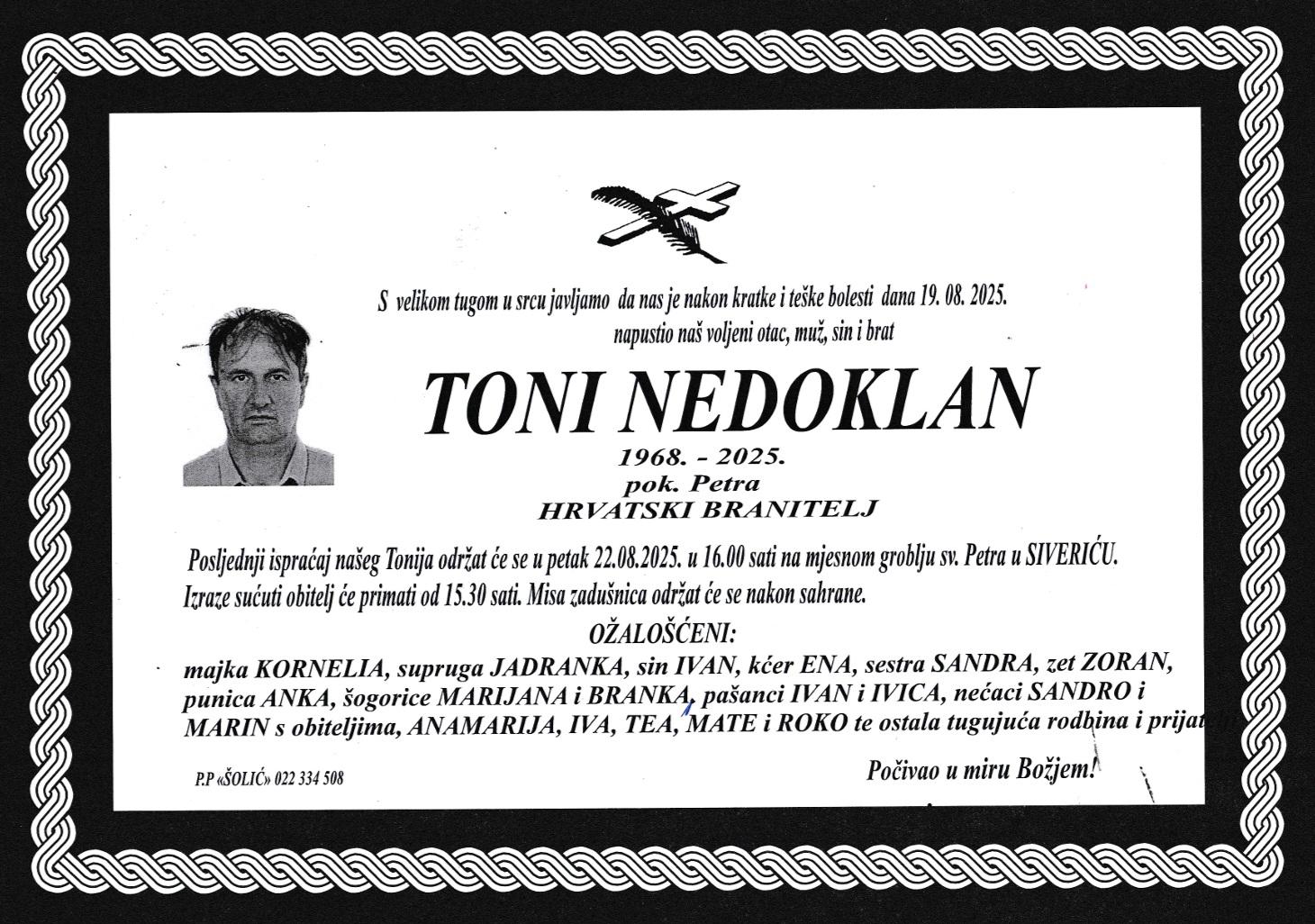 Toni Nedoklan