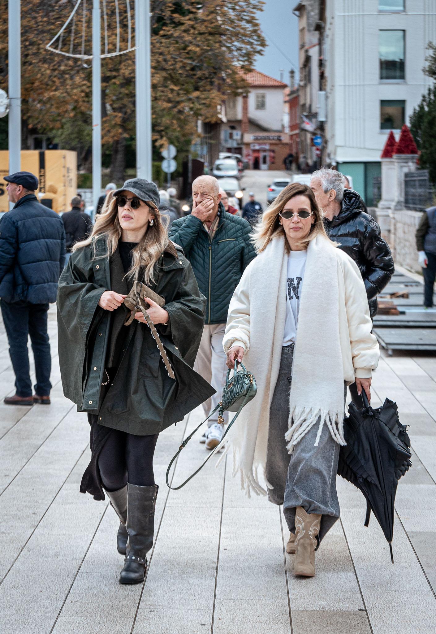 Kako biti šik i po hladnom vremenu znaju naši sugrađani i lijepe sugrađanke