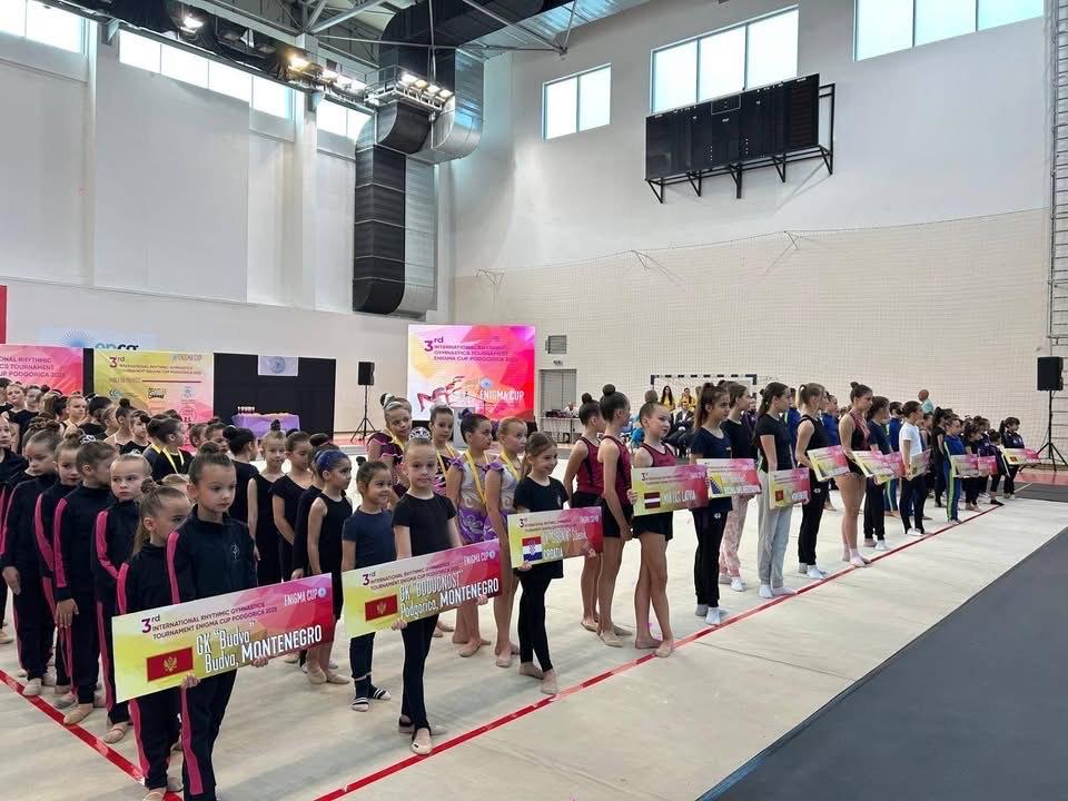 Šibenske gimnastičarke sjajne na Enigma Kup natjecanju u Podgorici