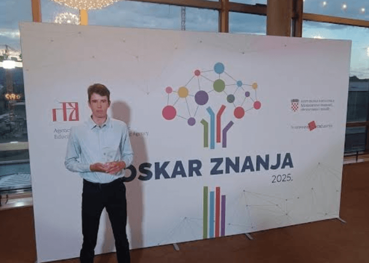 Tonko Jabuka državni je prvak iz geografije, dobitnik Oskara znanja i uspješan biciklist: 'Sve se može uz dobru organizaciju'