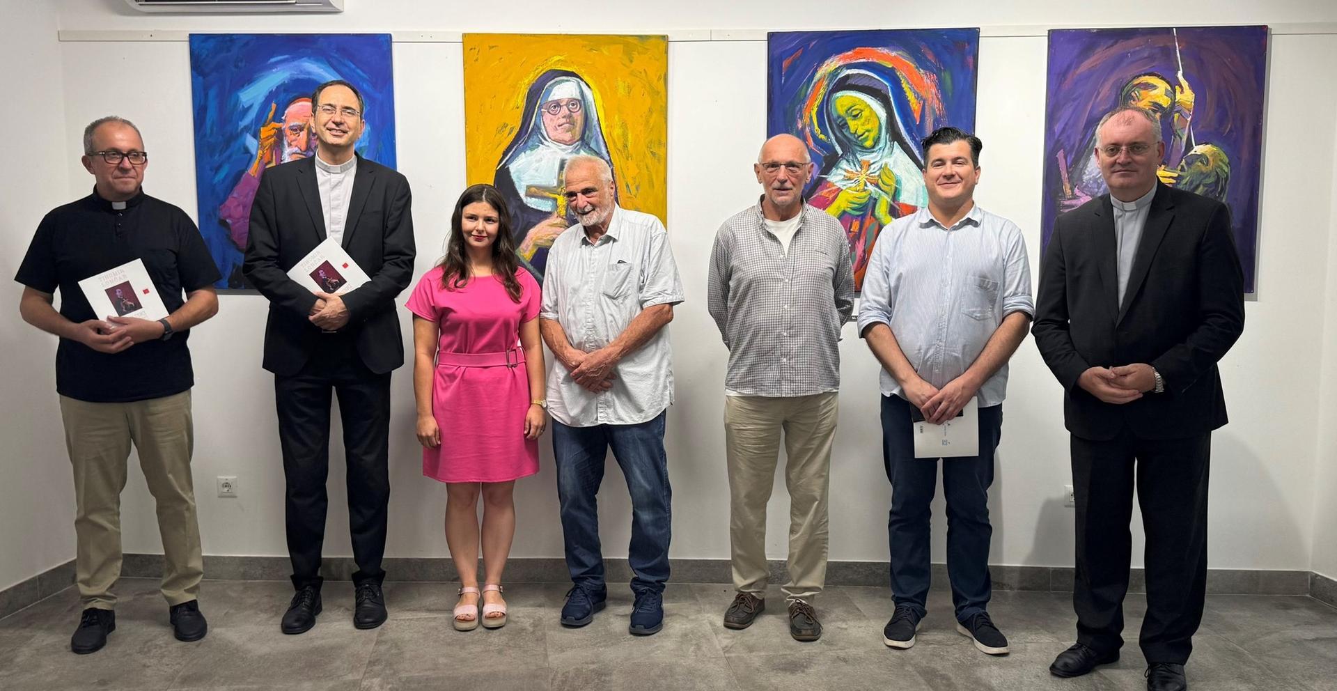 Izložba portreta hrvatskih svetaca i blaženika otvorena u galeriji Sv. Nikola Tavelić