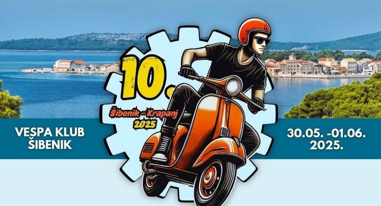 10. susret Vespa kluba Šibenik