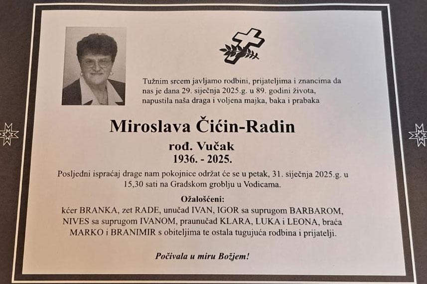 Miroslava Čićin-Radin