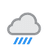 Heavy rain