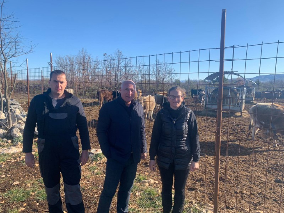 Pauk posjetio uspješne poljoprivrednike drniškog kraja: 'Od mljekarstva se nitko nije obogatio, pa neću ni ja'