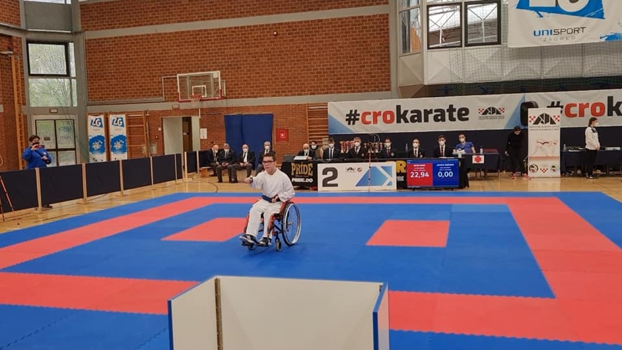 Na Prvenstvu Hrvatske u parakarateu šibenski sportaši ostvarili izniman uspjeh  