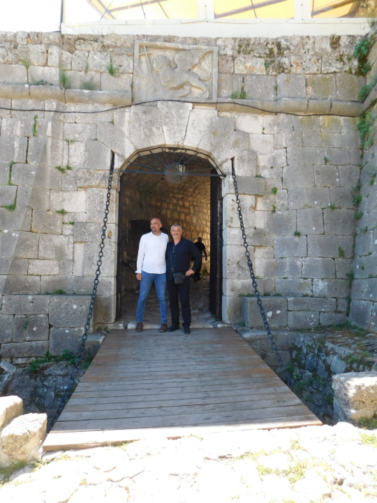 Marko Jelić u Kninu ugostio Ivicu Žuvelu, kandidata za zadarskog župana