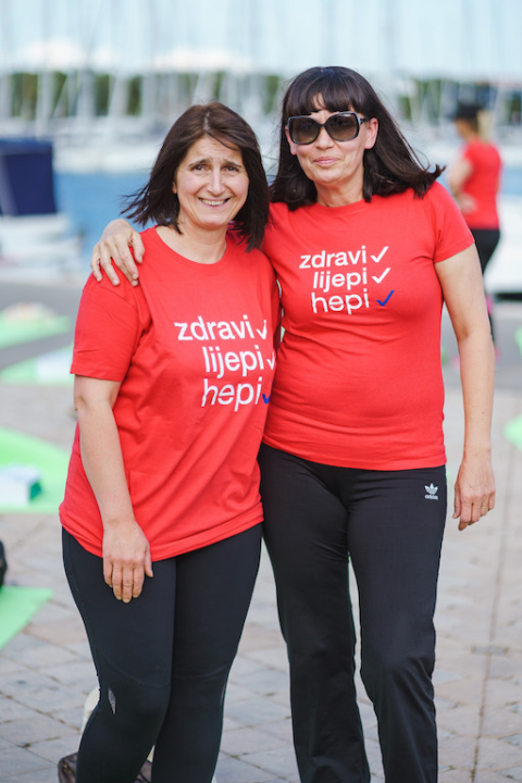 Vodičani se zaželili zajedničkog treninga: Pogledajte kako je izgledalo vježbanje u projektu 'Aktivna Hrvatska'