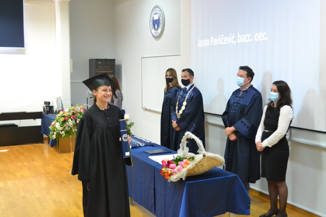 Na šibenskom Veleučilištu održana svečana promocija 80 prvostupnika Menadžmenta