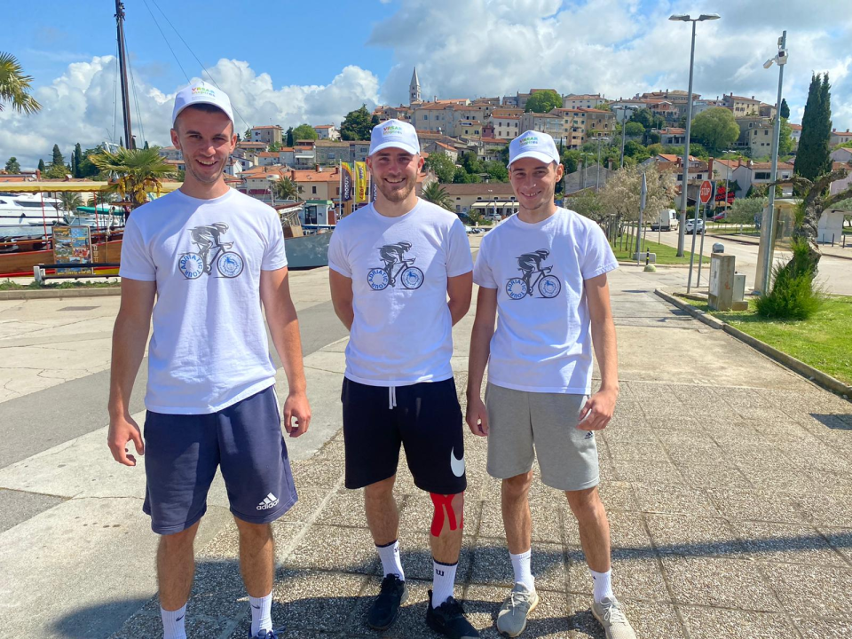 Tomislav, Stipe i Ivan odvozili 1000 kilometara od Savudrije do Prevlake za korisnike kninske udruge