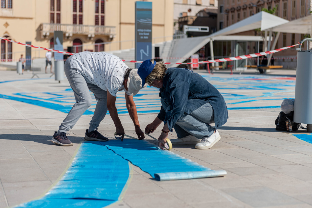 Na Poljani pripreme za milenijsku fotografiju povodom 30. obljetnice osnutka 113. brigade