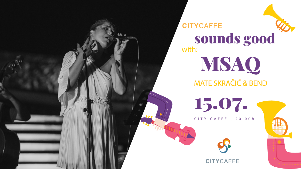 Opustite se u City Caffeu uz nastup Mate Skračića i benda MSAQ!