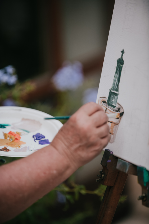 Mala loža na tri dana postaje kulisa stranih i domaćih slikara