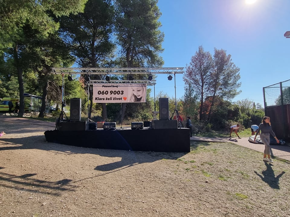Sport, glazba, druženje, ručak: U Rasadniku cijeli dan traje akcija za malu Kiaru, evo kako je to izgledalo jutros 
