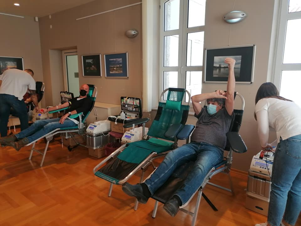 Posljednja akcija darivanja krvi za ovu godinu: 56 Vodičana odazvalo se pozivu Crvenog križa