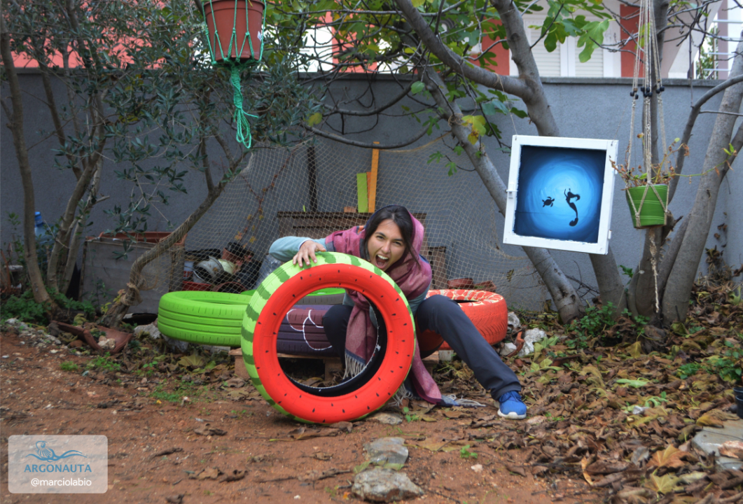 Odbačena auto guma kao šipak: Udruga Argonauta odnijela prvu nagradu na europskom natječaju