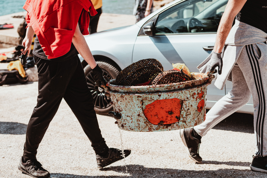 Odrađena akcija čišćenja podmorja i plaže u Zatonu: 'Mislim da smo izvadili oko 3-4 tone, ali ima toga još'  