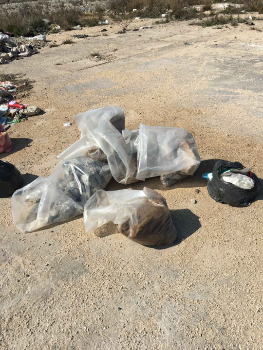 Stara rasvjeta s rive završila na TEF-u okružena tonama građevinskog i drugog otpada!