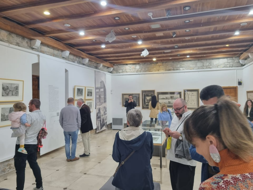 U Muzeju grada Šibenika otvorena izložba 'Giovanni Battista Piranesi i vedutistički odjeci' 