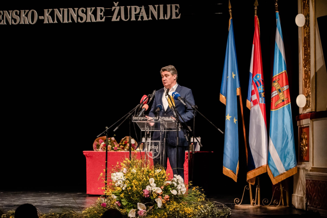 Dodijeljene nagrade zaslužnima, predsjednik Milanović poručio: 'Ovo je županija kvalitetnog života i pametnih ljudi' 