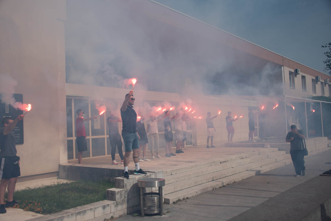 Osvajač europske bronce u taekwondou Josip Teskera svečano dočekan u Kninu