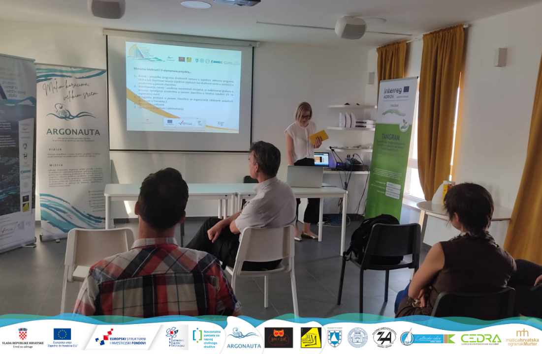 Projektu Jedro je kraj, no Društvenom centru Jedro u Murteru tek je početak