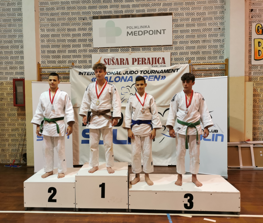 Mladi šibenski judaši s međunarodnog turnira vratili se s dvije medalje