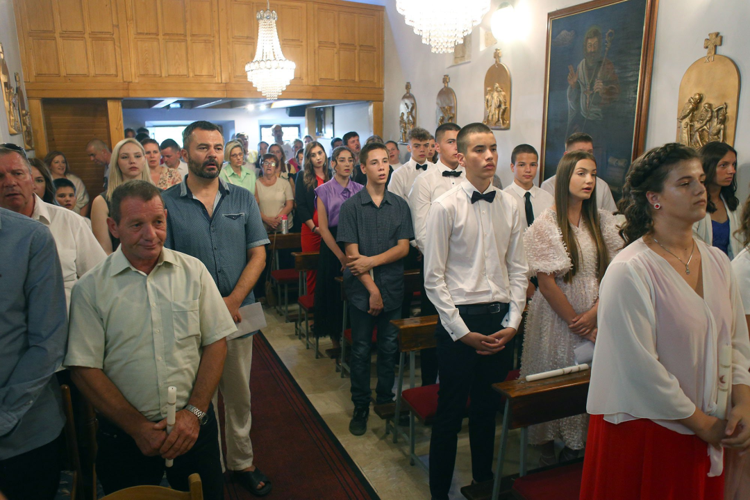 Danilo proslavilo svojeg zaštitnika, biskup podijelio sakrament svete potvrde