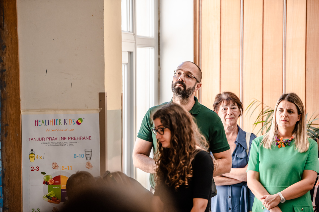 Gradonačelnik Burić poručio prvašićima: 'Neka se učenje pretvori u radost odrastanja'