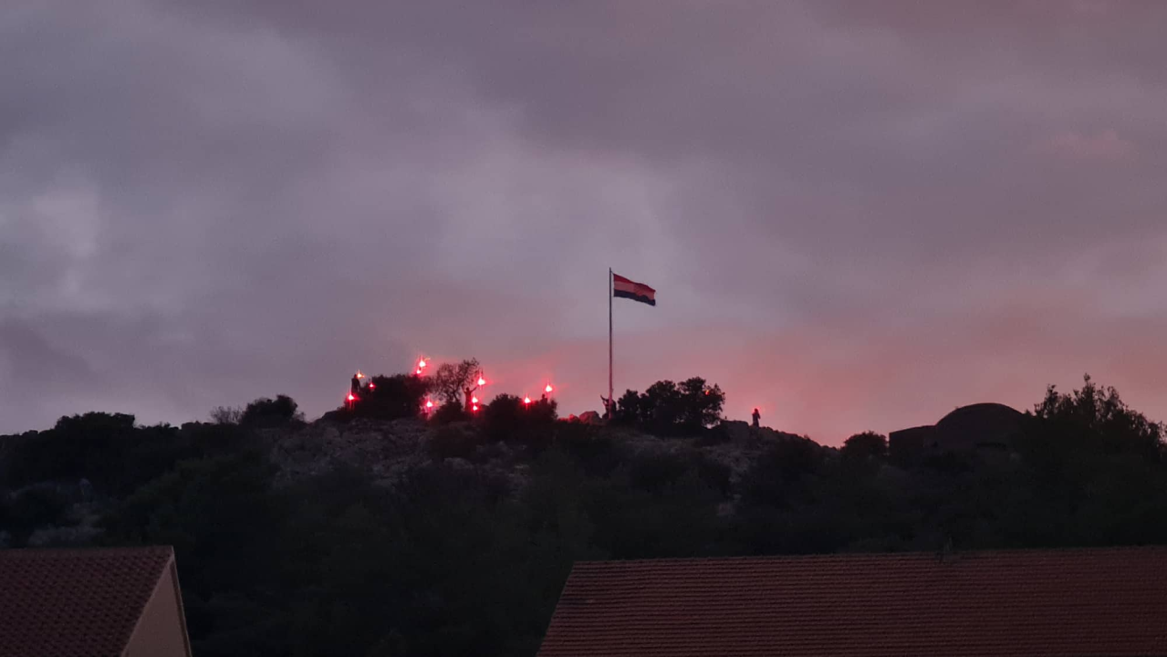 Bakljade na Šibenskom mostu, Smričnjaku i na Žirju za 31. obljetnicu Rujanskog rata