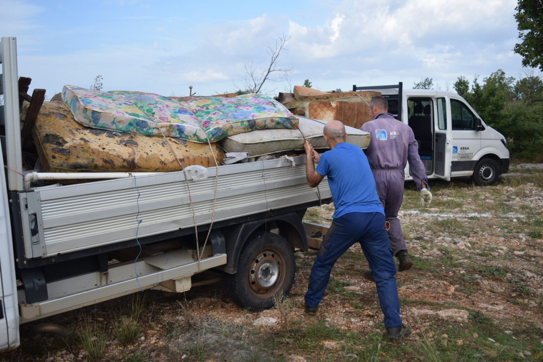 NP Krka i ove godine dio svjetskog projekta Zelena čistka: Prikupili četiri kamiona otpada