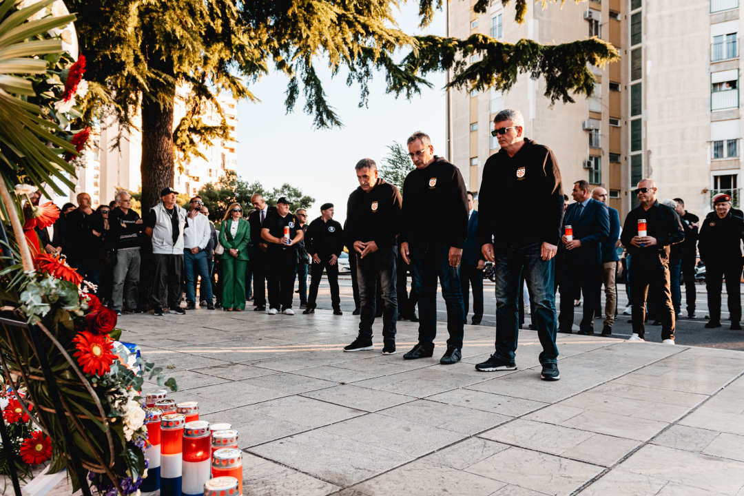Šibenčani komemoracijom na Baldekinu i mimohodom obilježili 31. obljetnicu Rujanskog rata