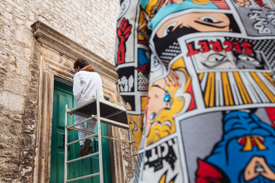 Studenti splitske akademije obnavljaju dva renesansna portala na ulazu u Muzej: ‘Ovo je velika čast’