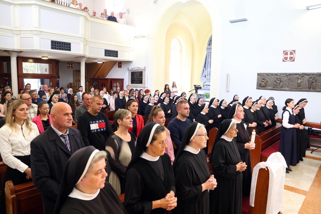 Sestra Mirna Bilandžić položila doživotne zavjete