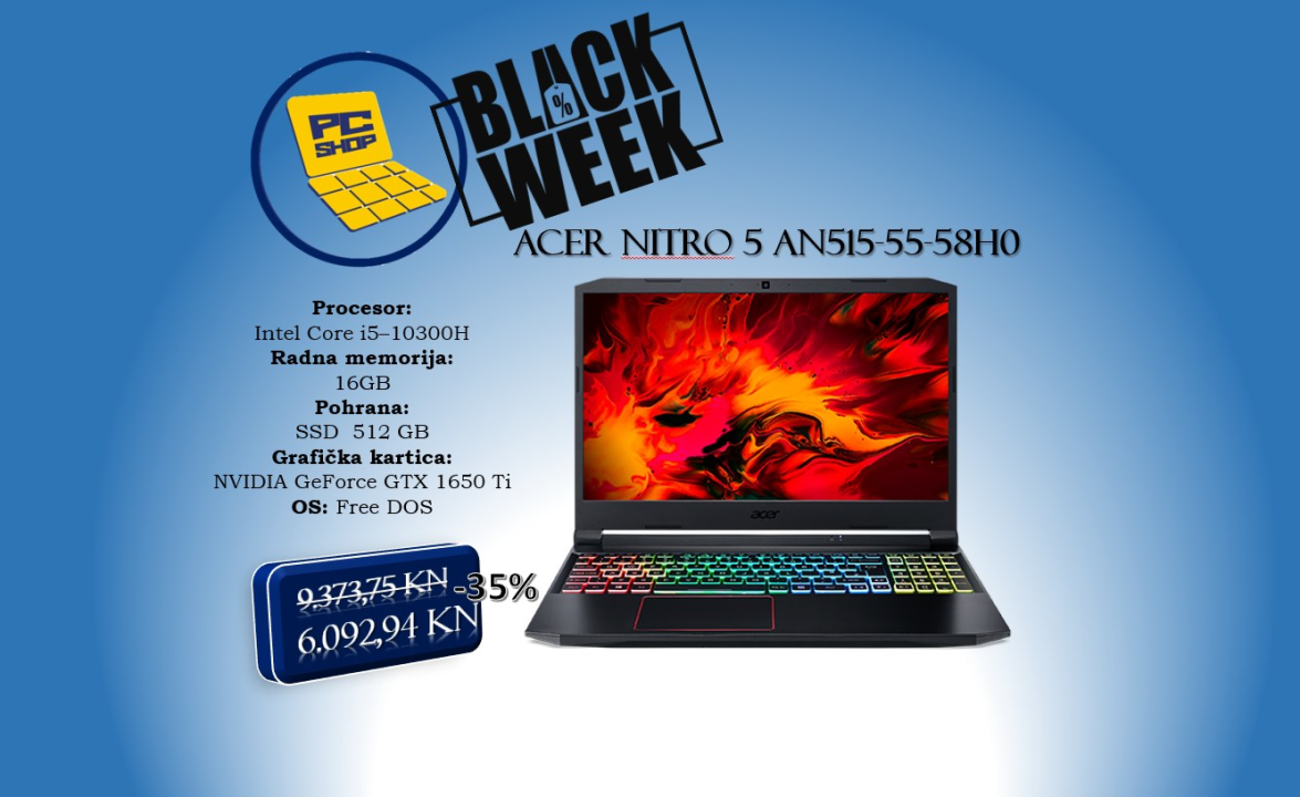 Trgovina Procesor za Crni petak časti odličnim popustima sve do 60 posto!