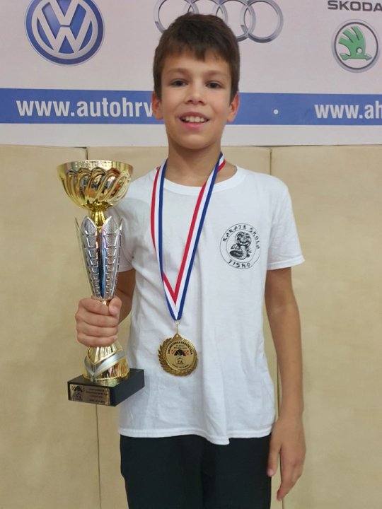 Karate klub Okit Vodice sveukupni pobjednik Dalmatinske lige 