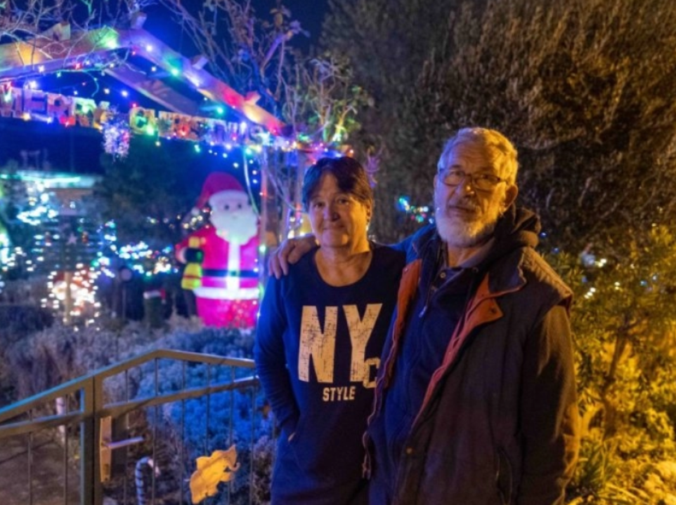 Blagdanska čarolija u vrtu Staše i Ivone Vlahov na Srimi 