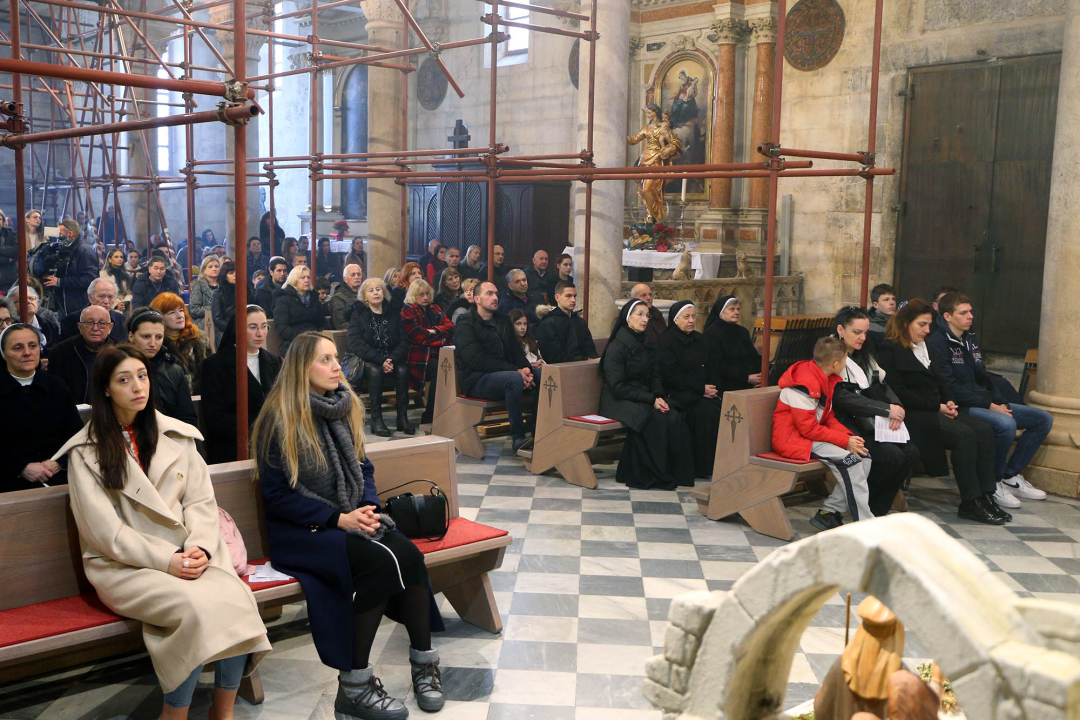 Biskup Rogić predvodio misno slavlje na Božić