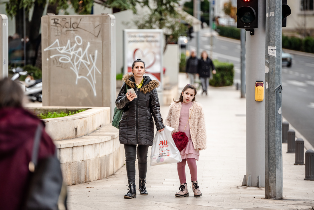 FOTO Đir po gradu, subota 7. siječnja