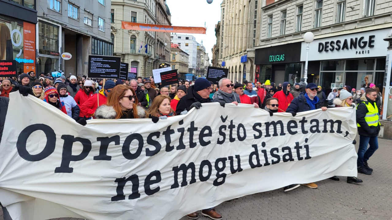 Počeo prosvjed u Zagrebu: 'Mijenjamo Vladu za Matijanića'