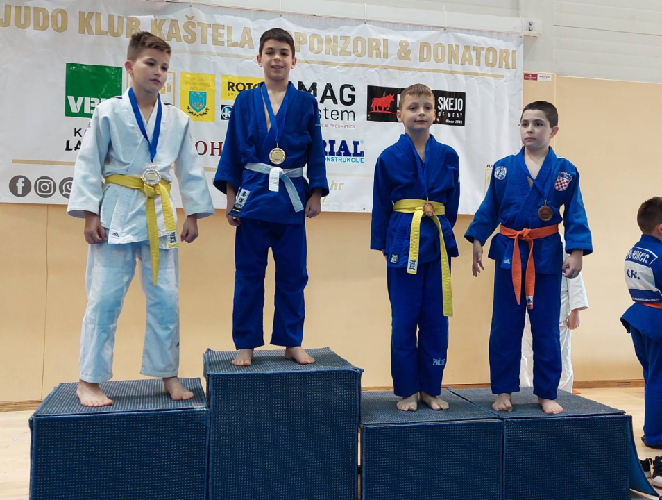 Proteklog vikenda održan Kaštelino Kup: Članovi Judo kluba Šibenik se okitili sa šest medalja  