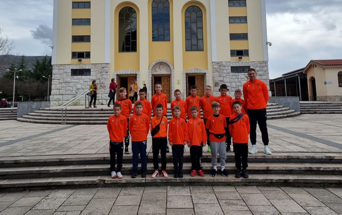 Najmlađe kategorije HNK Šibenik sudjelovale na međunarodnom turniru u Međugorju