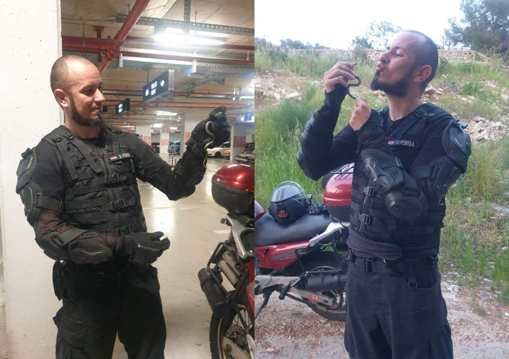 Denis Periša iz garaže na Poljani spasio zmiju: ‘Ne trebate se bojati’