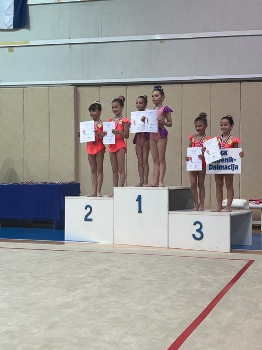 Još jedan medaljama bogat vikend za Gimnastički klub Šibenik-Dalmacija